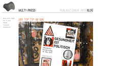 Desktop Screenshot of multi-press.de
