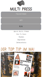 Mobile Screenshot of multi-press.de