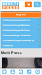 Mobile Screenshot of multi-press.com